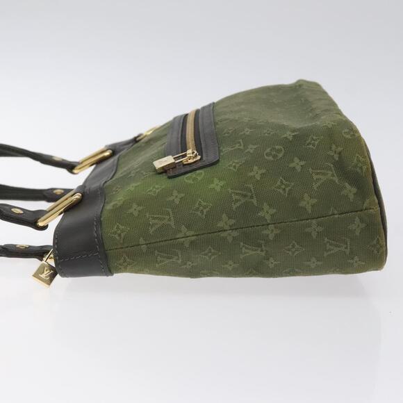 LOUIS VUITTON Monogram Mini Lucille PM Hand Bag Tst Khaki M92682 - Picture 4 of 12